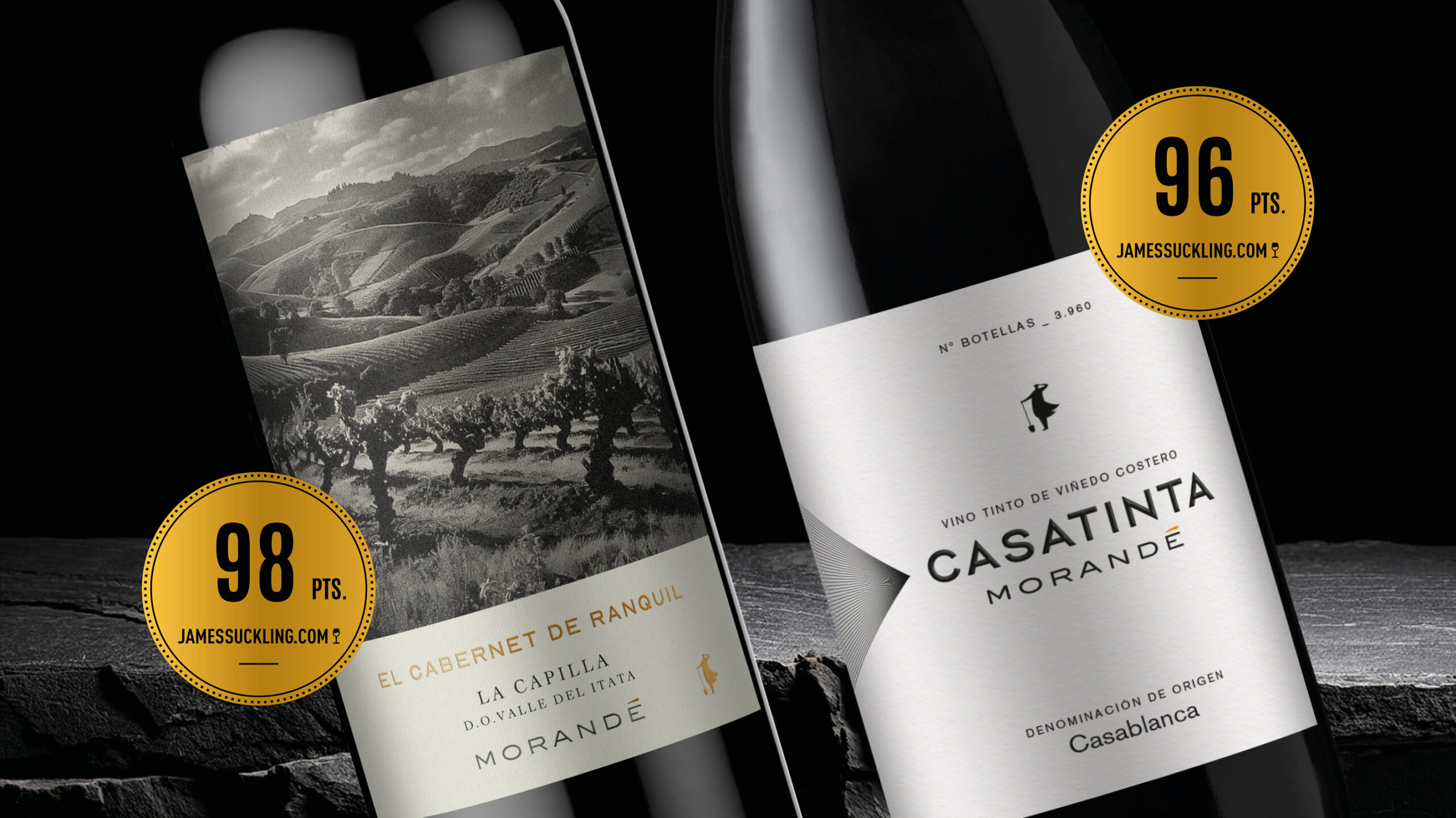 JAMES SUCKLING DESTACA A VIÑA MORANDÉ CON HISTÓRICOS PUNTAJES