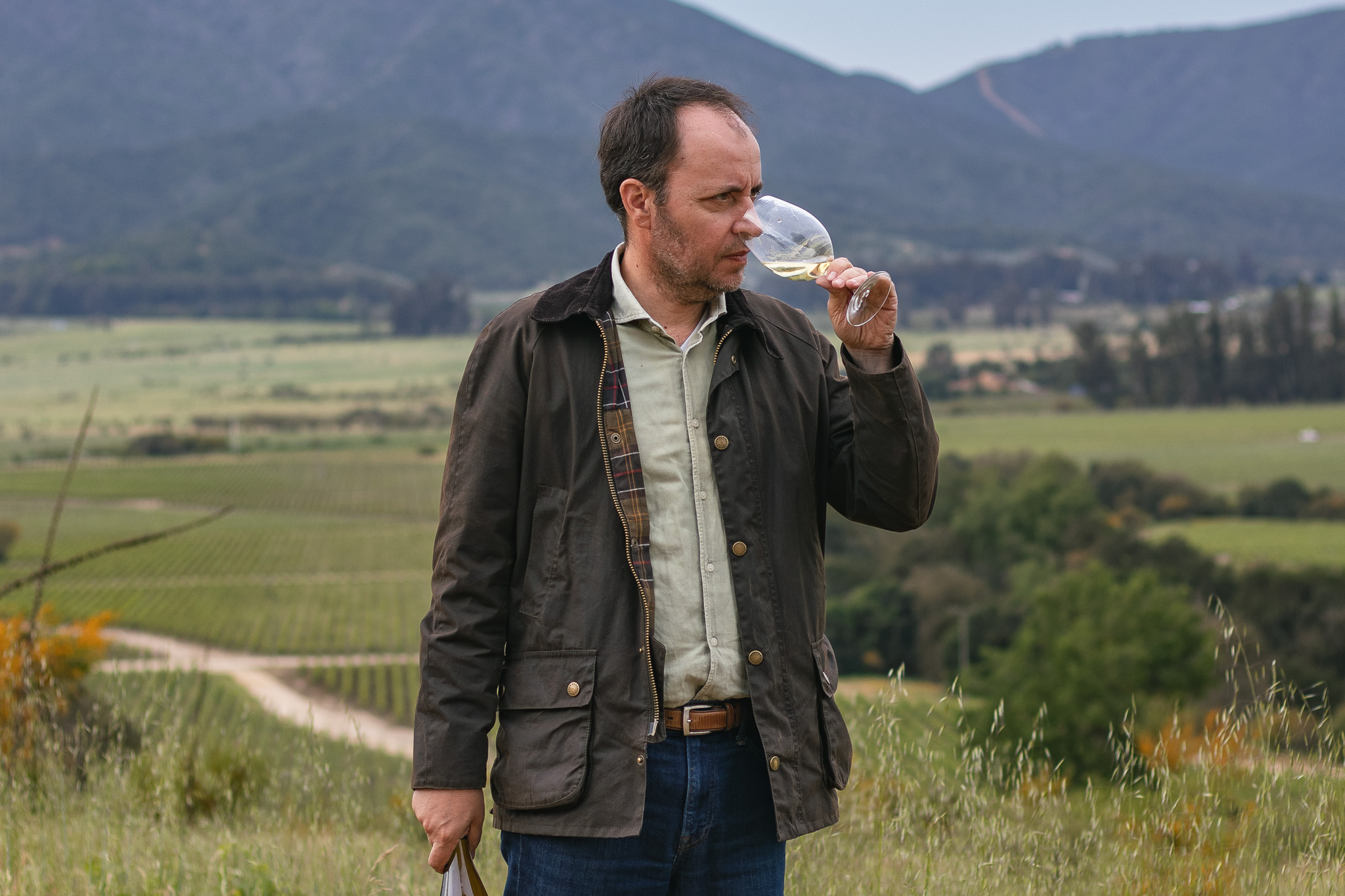 Winemaker Ricardo Baettig in Casablanca Valley